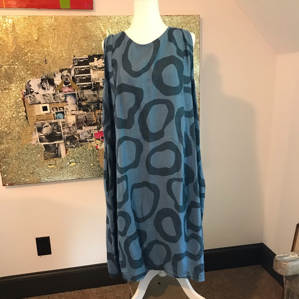 Linen Coverup Dress Tunic Top